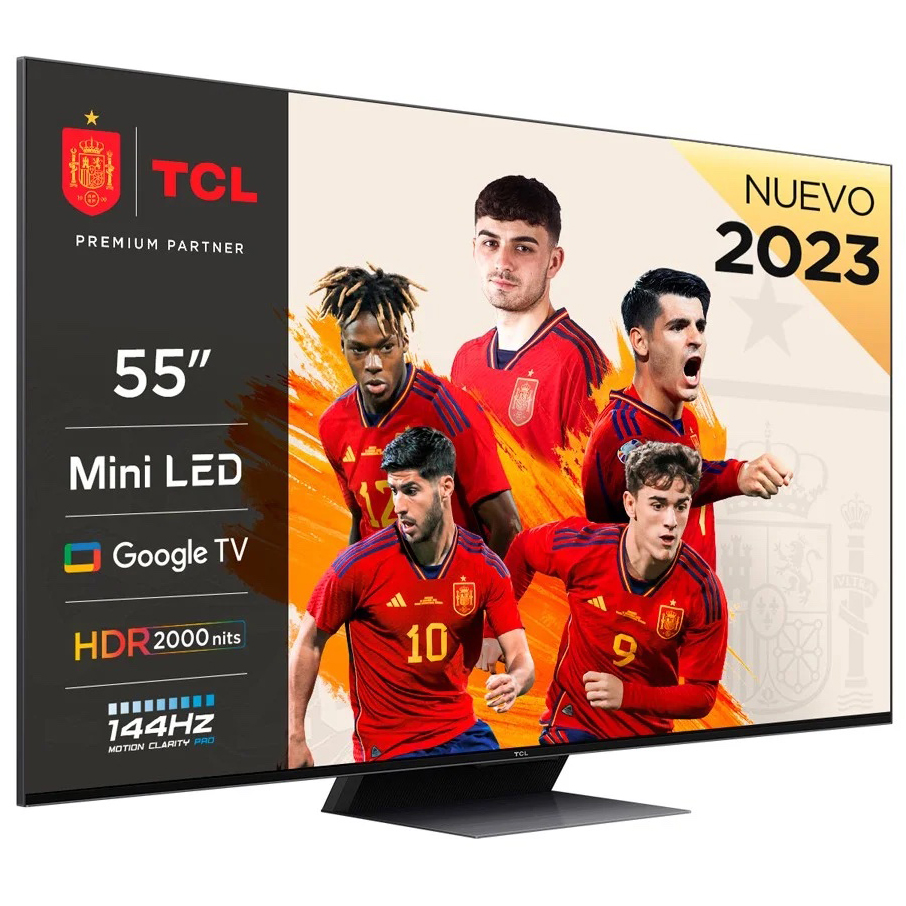 PANTALLA QLED MiniLed TCL 55C845 HDR+GOOGLE TV 11.0 55 - IDEA  Electrodomésticos