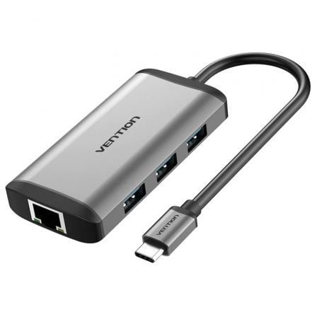 Adaptador USB  Trust Dalyx USB-C a HDMI, Multifunción, Para PC