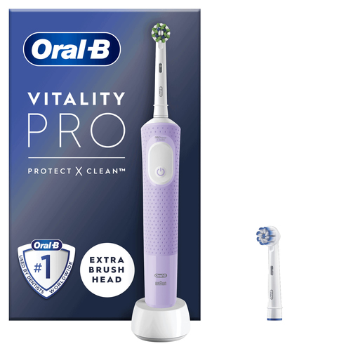 CEPILLO DENTAL BRAUN VITALITY PRO MORADO