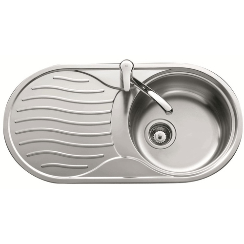 FREGADERO TEKA DR80 1C 1E  REV INOX 10110005