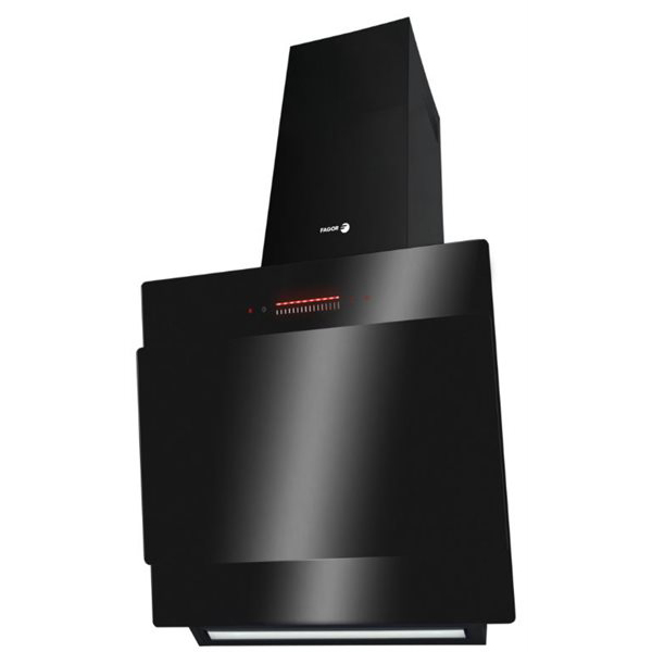 CAMPANA VERTICAL FAGOR 3CFT6051N A+ 60 CM CRISTAL NEGRO