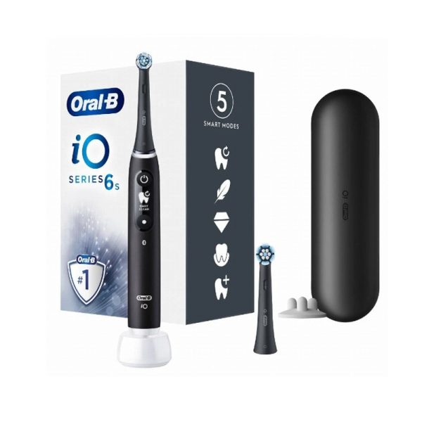CEPILLO DENTAL BRAUN ORAL-B IO 6S NEGRO