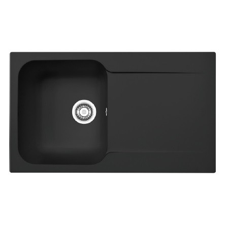 FREGADERO SINTETICO MEPAMSA KITE 86.50 NEGRO 1C 1E REV.