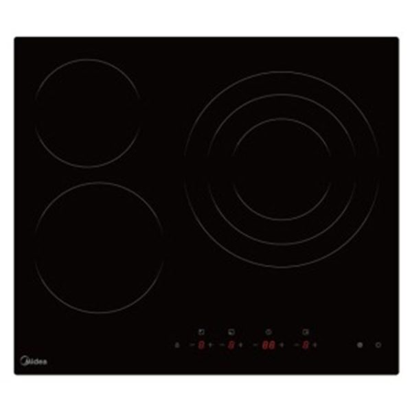 VITROCERAMICA MIDEA MCH522T219K0 3 ZONAS TRIPLE FOCO 30CM 6.200W