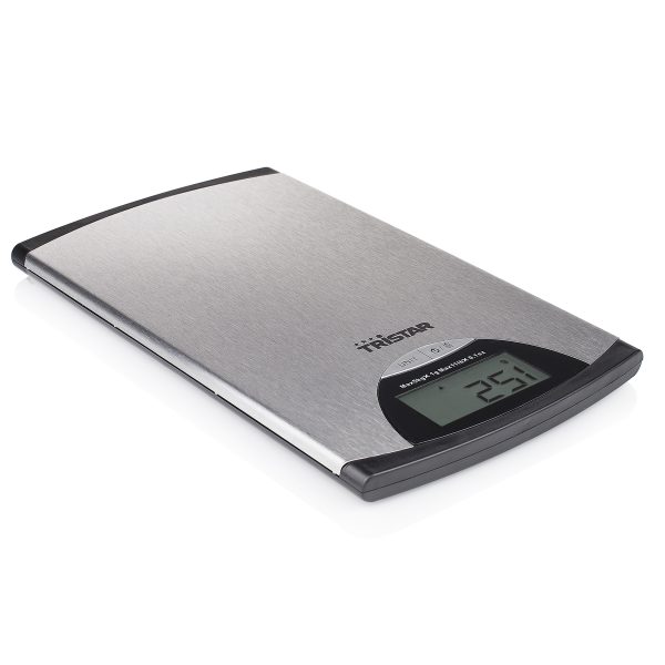 BASCULA COCINA TRISTAR KW2435 5 KG. INOX
