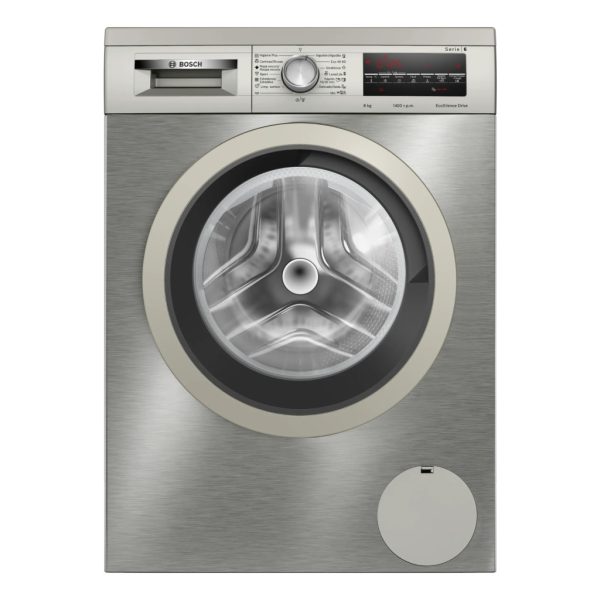 LAVADORA BOSCH WUU28T8XES A 8 KG 1.400 R.P.M. ACERO INOXIDABLE