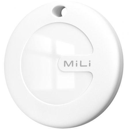 Localizador Leotec EasyTag Dual/ Blanco/ Incluye Llavero Blanco