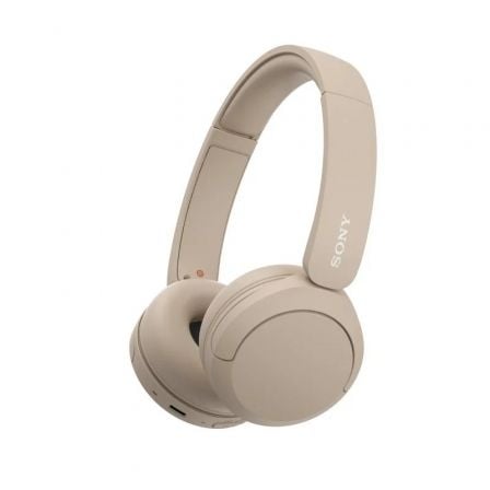 Auriculares Inalámbricos Sony WH-CH520/ con Micrófono/ Bluetooth/ Beige