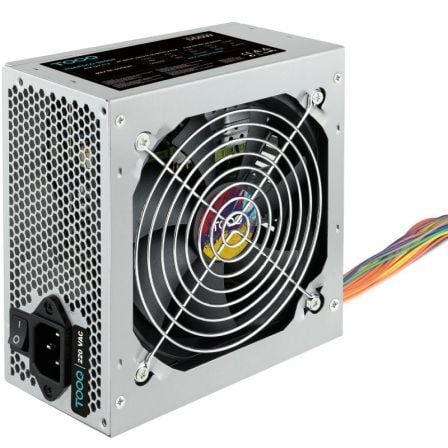 Fuente de Alimentación TooQ TQAPOLO-550SP/ 550W/ Ventilador 12cm