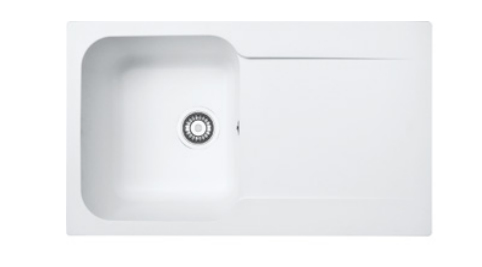 FREGADERO SINTETICO MEPAMSA KITE 86.50 BLANCO 1C 1E REV.