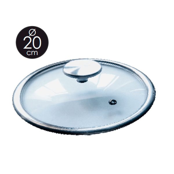 TAPA BASTILIPO GAMA TITANIUM PRO 20 CM CRISTAL TEMPLADO