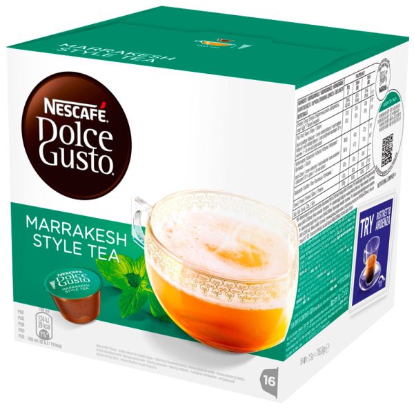 CAJA 3 PACKS 16 CAPS DOLCE GUSTO MARRAKESH STYLE TEA 12500260