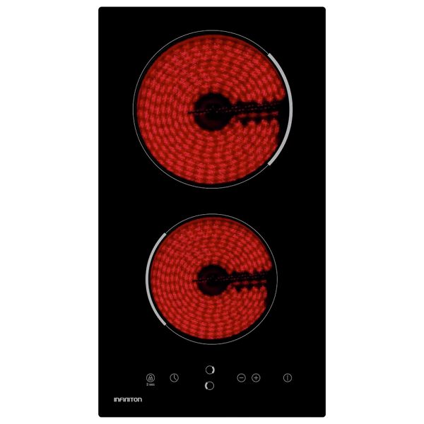 VITROCERAMICA MODULAR INFINITON VIT2FBN 2 FOCOS