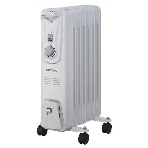 RADIADOR ACEITE BASTILIPO RAC7 7 ELEMENTOS 1.500W