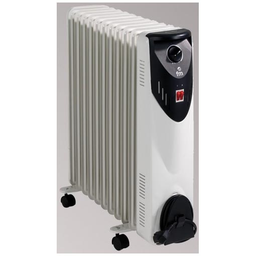 RADIADOR ACEITE FM RW25 11 ELEMENTOS 2500W REGALO HUMIDIFICADOR