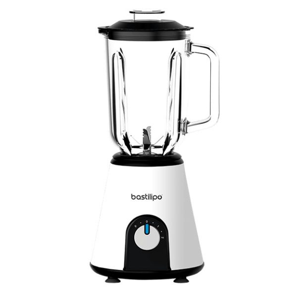 BATIDORA VASO BASTILIPO BVA800B 1,5 L. 800W  BLANCA VASO CRISTAL