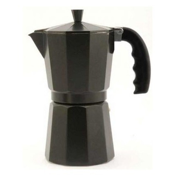 CAFETERA ALUMINIO ORBEGOZO KFN610 NEGRA 6 TAZAS