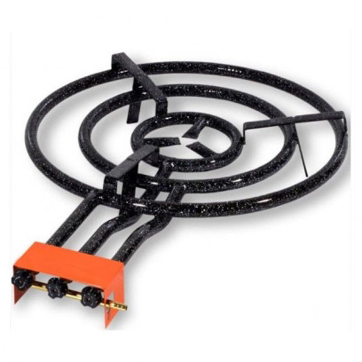 PAELLERO VITROKITCHEN QP601B 60CM 3 AROS 21KW GAS BUTANO