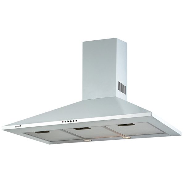 CAMPANA CATA OMEGA 600WH 645M3/H 02002010 PIRAMIDAL BLANCA 02002010