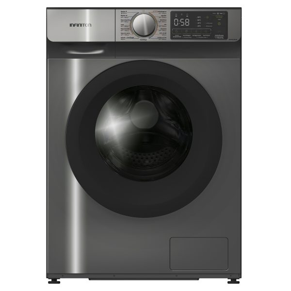 LAVADORA INFINITON WMNL14DAN A 10 KG. 1.400 R.P.M. DARK INOX INVERTER QUATTRO