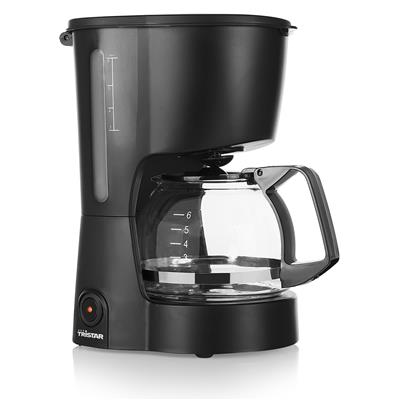 CAFETERA GOTEO TRISTAR CM1246 4/6 TAZAS 0,6 LITROS 600W NEGRO MATE