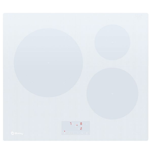 VITROCERAMICA INDUCCION BALAY 3EB965WR BLANCA 3 ZONAS, FOCO 28 CM