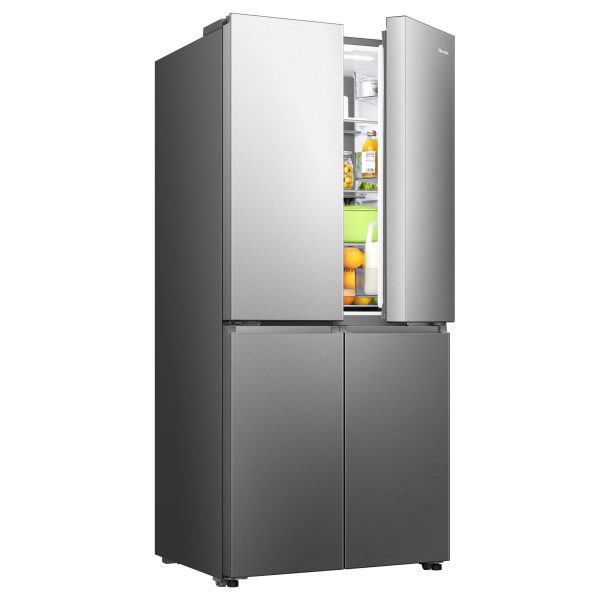 MULTIDOOR 4 PTAS. NO FROST HISENSE RQ5P470SEIE E INOX INVERTER