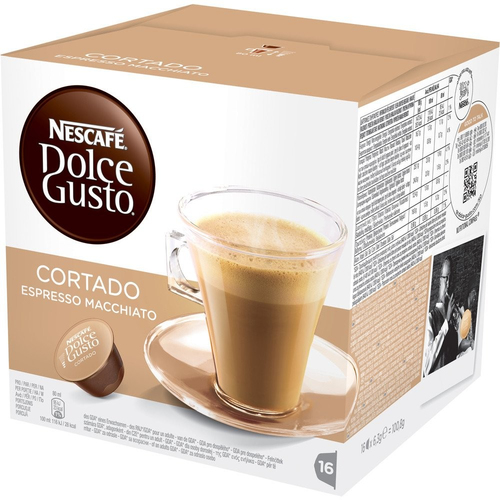 CAJA 3 PACKS 16 CAPS DOLCE GUSTO CAFE CORTADO 12168426