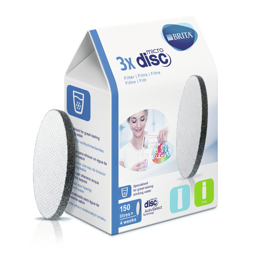 FILTRO BOTELLA BRITA MICRODISC PACK 3 1039628