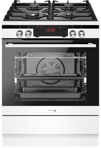 COCINA CON HORNO MULTIFUNCION FAGOR 3CLG610BB BLANCO