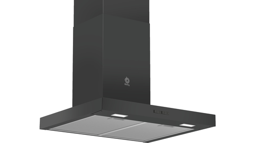 CAMPANA BALAY 3BC066MN B 60CM 621M3/H NEGRO T INVERTIDA