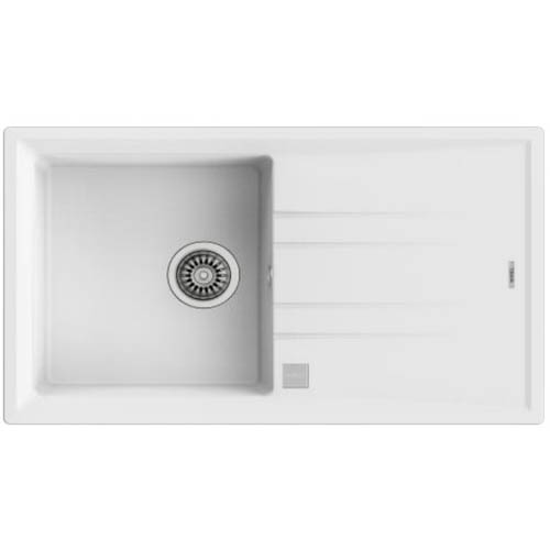 FREGADERO SINTETICO TEKA STONE 50B-TG 1C 1E V.AUTO BLANCO 115330026