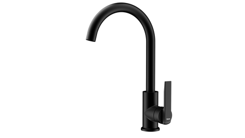 GRIFO MONOMANDO TEKA IN915 NEGRO CAÑO ALTO GIRATORIO 53915620N