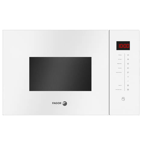 MICROONDAS INTEGRABLE FAGOR 3MWB25BTCGB 25 L. DISPLAY CRISTAL BLANCO