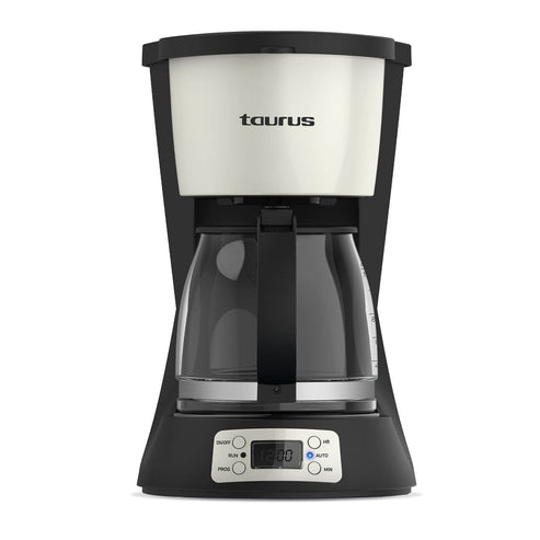 CAFETERA GOTEO TAURUS VINTAGE DIGITAL CREAM 12/14 TAZAS 1.000W 1,5 L. 920629000