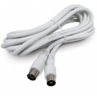 CABLE ANTENA ENGEL 1,5 M BLANCO MP0578C