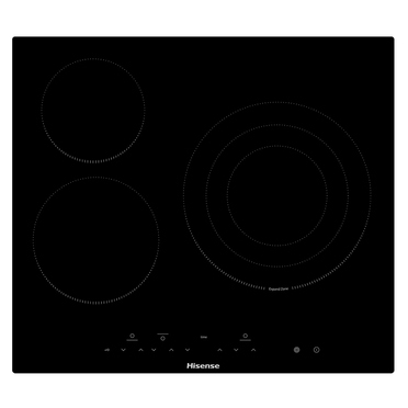 VITROCERAMICA HISENSE E6322C 3 ZONAS, FOCO 29 CM