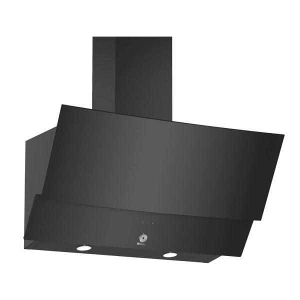 CAMPANA VERTICAL BALAY 3BC585GN CRISTAL NEGRO 80 CM 530M3/H