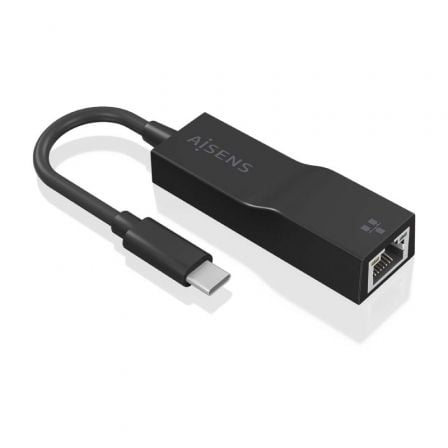 Adaptador USB Tipo-C - RJ45 Aisens A106-0765/ 1000Mbps