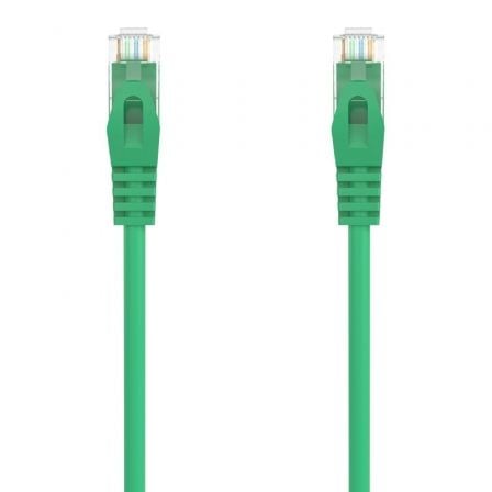 Cable de Red RJ45 AWG24 UTP Aisens A145-0578 Cat.6A/ LSZH/ 30cm/ Verde