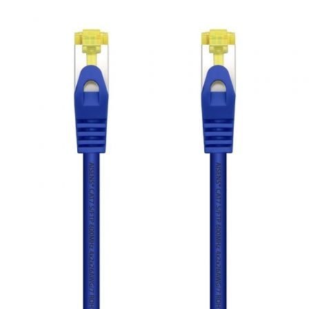 Cable de Red RJ45 SFTP Aisens A146-0476 Cat.7/ 25cm/ Azul