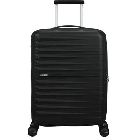 Maleta de Cabina American Tourister FastForward Spinner Expansible 55cm/ 55x40x23cm/ 4 Ruedas/ Negro