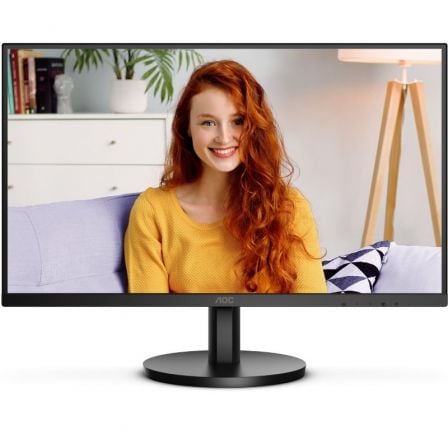 Monitor Profesional AOC U27B3A 27"/ 4K/ Multimedia/ Regulable en altura/ Negro