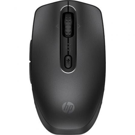 Ratón Inalámbrico HP 695/ Batería Recargable/ Hasta 4000 DPI/ Negro