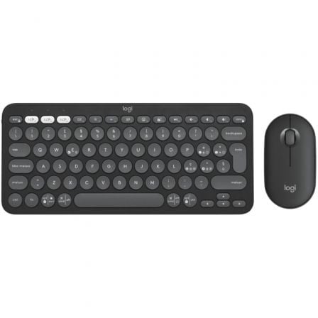 Teclado y Ratón Inalámbricos Logitech Pebble 2 Combo