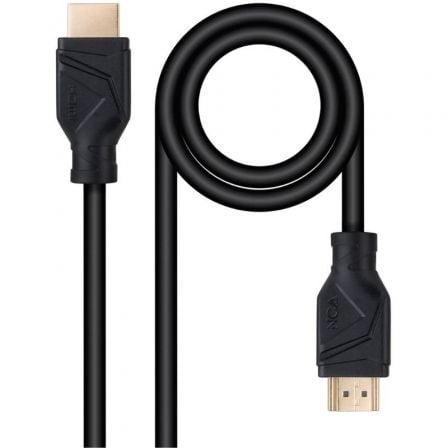 Cable HDMI 2.1 8K Nanocable 10.15.8305/ HDMI Macho - HDMI Macho/ 5m/ Negro