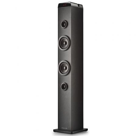 Torre de Sonido con Bluetooth NGS SKY CHARM PRO/ 50W/ 2.0/ Negra