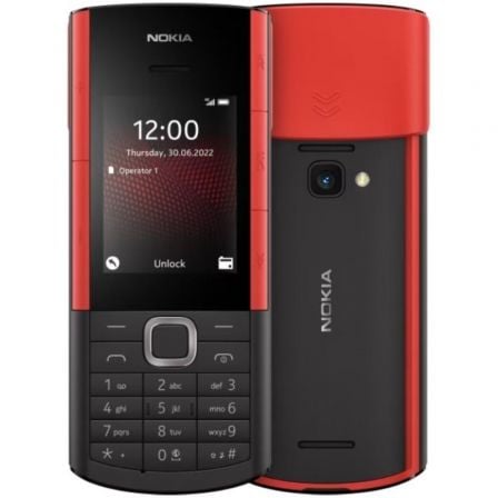 Teléfono Móvil Nokia 5710 XA/ Negro y Rojo