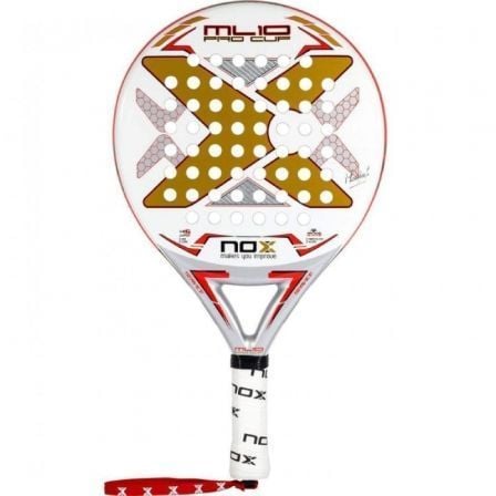 Pala de Pádel NoxSport ML10 Pro Cup 2023/ Blanca