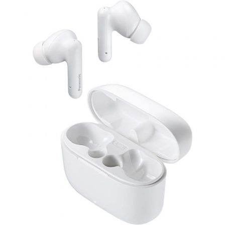 Auriculares Bluetooth Panasonic RZ-B110W con estuche de carga/ Autonomía 6h/ Blancos